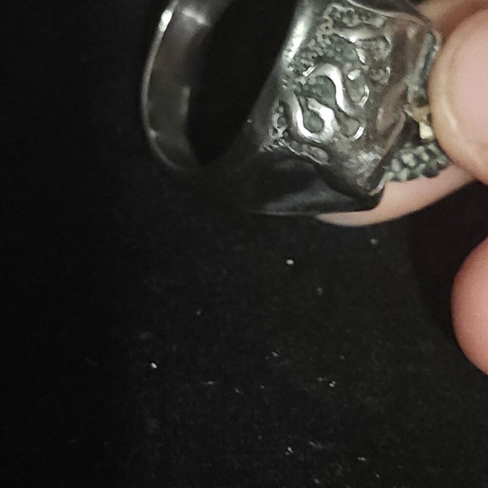 Flame Skull Ring - image 5